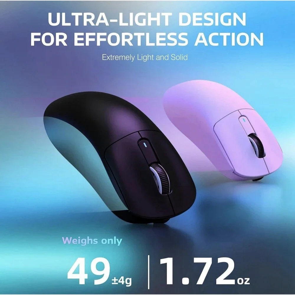 ATTACK SHARK X3 Lightweight Wireless Gaming Mouse with Tri-Mode